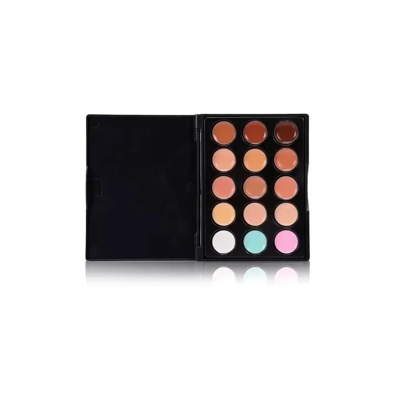 Paleta De 15 Correctores Maquillaje Alta Cobertura