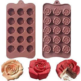 2 Pack Chocolate Silicone Molds Candy Mold