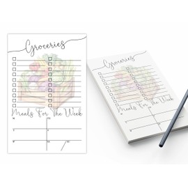 Grocery List Notepad, Shopping List, Meal Plan, Weekly Groceries, Grocery Store, Meal Planning