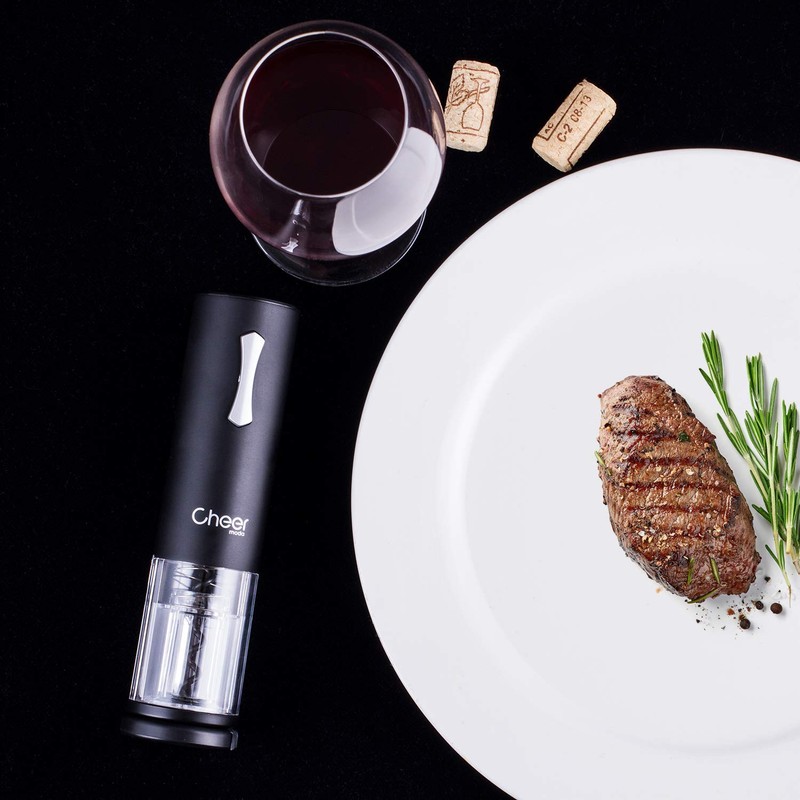 Cheer Electric Wine Opener with USB Rechargeable Lithium battery with