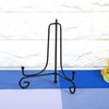 Alvinlite Iron Display Stand,1 Pcs Black Iron Plate Display Photo