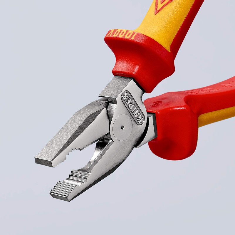 Knipex 02 06 180 High Leverage Combination Pliers 7,09" VDE-tested