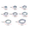 Proster 140pcs Double Ear Hose Clamp Assortment - Wide Adjustable