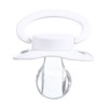 Landofgenie Large Teat Shield Dummy in Adult Size, White