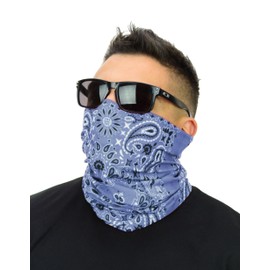 Mato & Hash Multi Functional Tube Bandana | Classic Paisley Bandana Pattern
