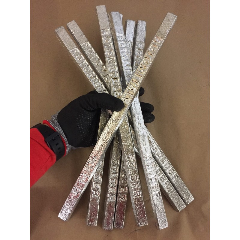 95% Tin, 5% Antimony Bar Solder Made in USA by