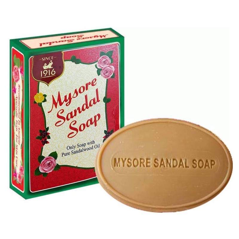 Mysore Sandal Soaps Pack Of 4 -75 Gr. Bars by