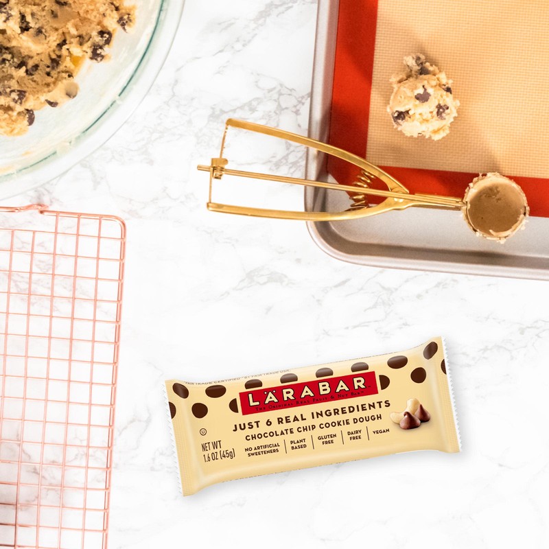 Larabar Chocolate Chip Cookie Dough, Gluten Free Fruit & Nut
