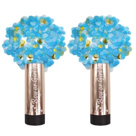 2Pcs Gender Reveal Confetti Cannon Wedding Party Poppers Confetti Cannons Boy or Girl Biodegradable Confetti Poppers Birthday Poppers Shooter Tissue Shooter Paper Cannon Shooter for Baby Shower