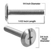 Qty 6-100 Pieces 1-1/2 Inch Long Stainless Steel Hurricane Sidewalk