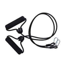 AZATEMGO 2 Pcs Elastic Bungee Cord for Vibration Platforms - Black