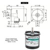 AC Synchronous Motor 14W Permanent Magnet Low Speed 2‑Way High