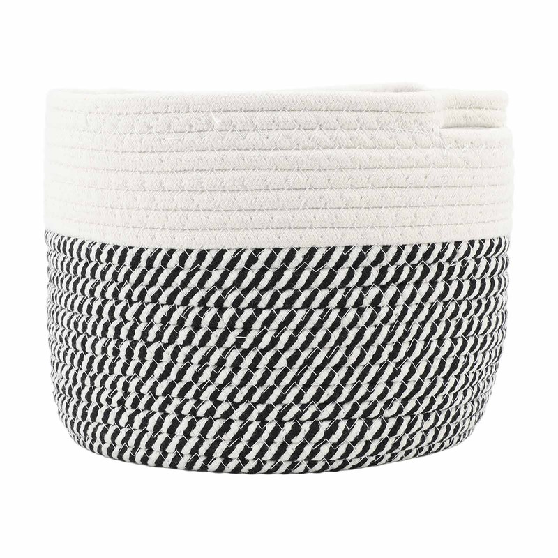 Foldable Laundry Basket Multipurpose Large Capacity Cotton Linen Woven Collapsible