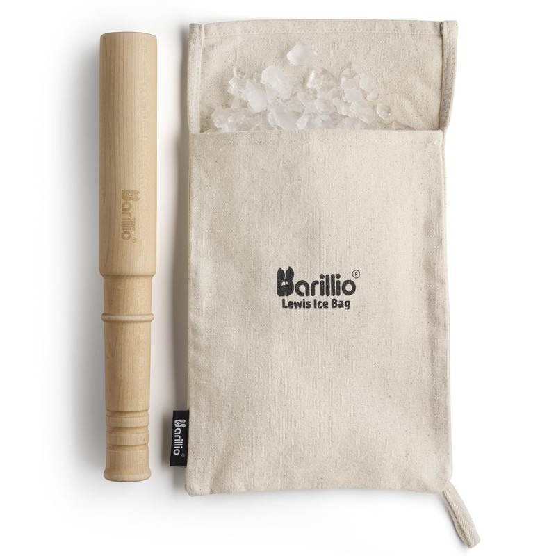 Barillio Drink Muddler Mallet and Lewis Bag Set - Big-Shot