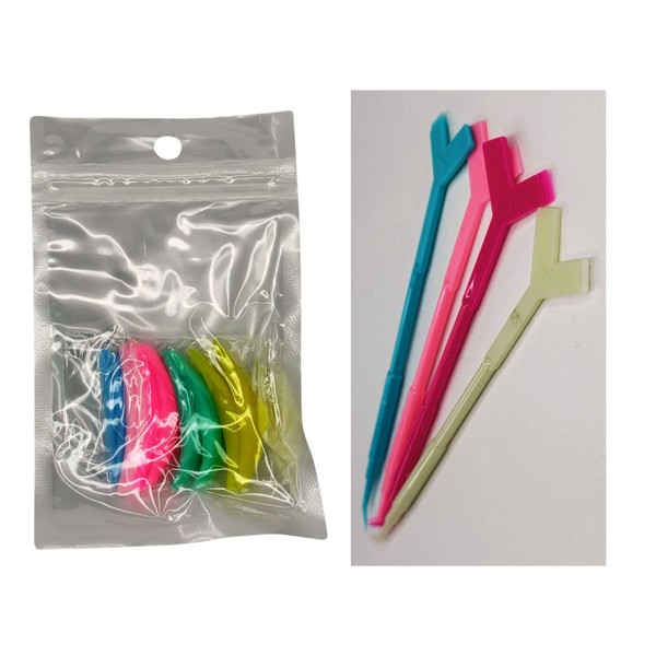 Kit de Lifting de Pestañas, 8 Piezas, 4 Cepillos en