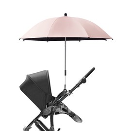 Stroller Sunshade Umbrella Waterproof Lightweight Foldable 8 Bone Stroller Parasol for Trolley Bike