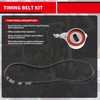 CXYUGUA Timing Belt Kit with Water Pump Compatible with 1987-2001