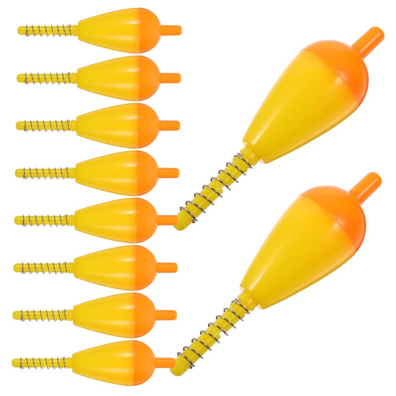 Kisangel 3sets Fishing Supplies Small Bait Floats Fishing Tackle Ice
