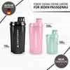 Original protein shaker deluxe 500 ml, leak-proof, BPA-free, fitness mixer with