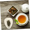 GRIRIW 2pcs Ceramic Tea Scoop Set Ergonomic Tea Shovel Coffee