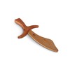BestSaller 1141 Piraten Entermesser aus Holz, 28cm lang, Natur (1