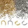 Fishing Clevis Easy Spin Spinner Clevis, 200pcs U-Shaped Brass Links