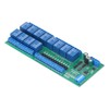 Relay Module RS485 Isolated 12‑in 12‑out RTU protocol DIN35 PLC