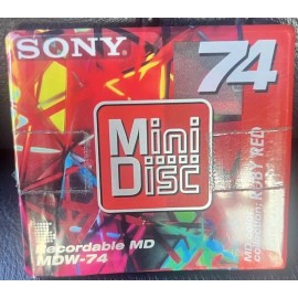 Sony Recordable Mini Disc MDW-74AN NEW & SEALED