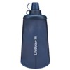 LifeStraw Peak Collapsible Squeeze Bottle 1L, Dark Grey