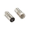 hb-digital 1x SAT Window Feed-Through Flat Flexible Nickel-Plated Contacts White
