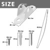Link Stopper, Wire Type, Firmly Fixed, Furniture Fall Prevention, Earthquakeproof