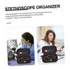 SHOWERORO 1Pc Portable Hard Stethoscope Bag Travel Pouch with Mesh