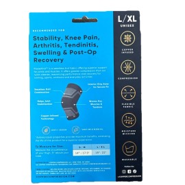 Copper Compression Knee Sleeve Large/XL