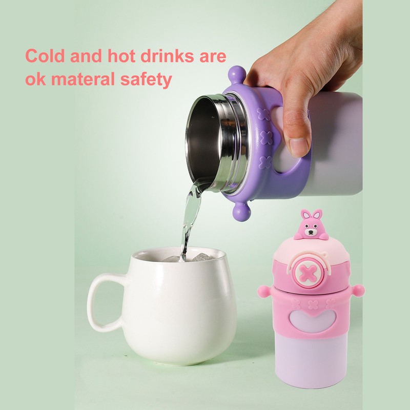 Water Bottle Portable Large Capacity Stainless Steel Vacuum Cup Outdoors