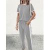 MASCOMODA Womens 2 Piece Outfits 2024 Summer Tracksuit Sets Short