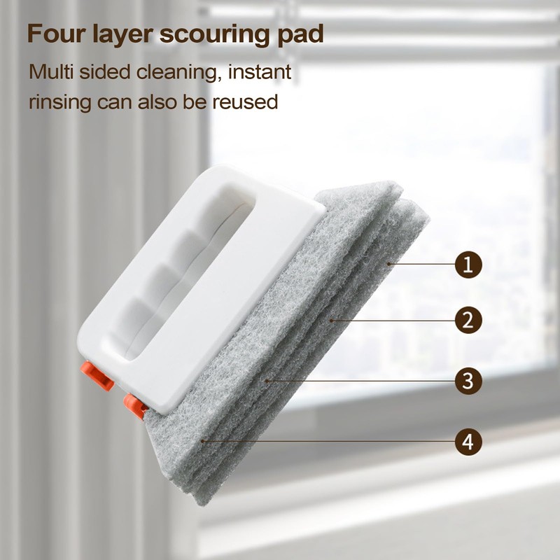 Window Groove Cleaning Brush - Door Window Track Cleaning Tools