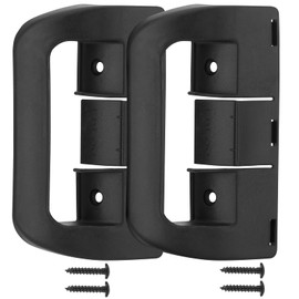 LETSYEE Upgrade 3851174023 RV Refrigerator Door Handle Replacement for Dometic Fridge RM2652 DM2652 RM2852 RV Trailer Camper Freezer Fridge Upper and Lower Door Latch Handles 2 Pack