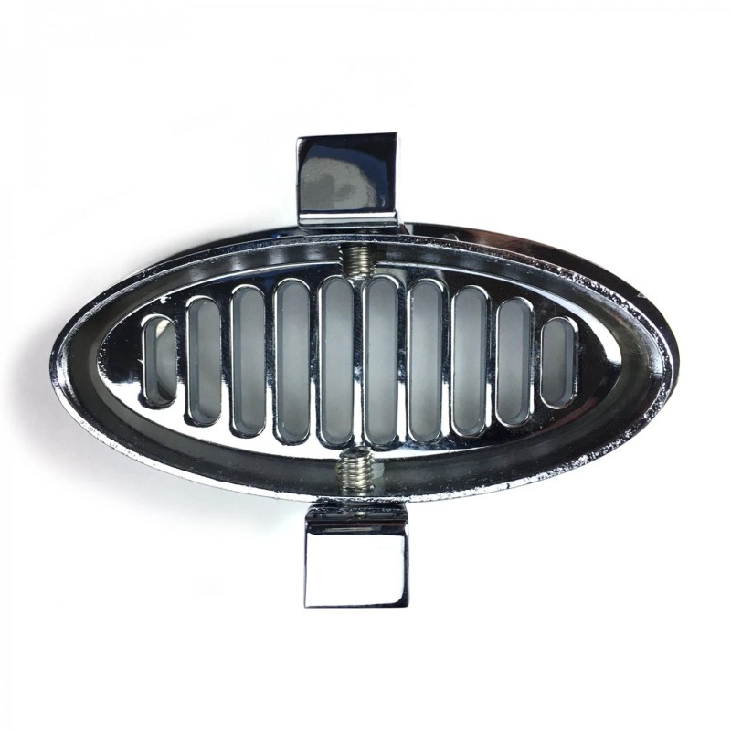 American Shifter Company Billet Chrome Oval AC Air Conditioning Heater