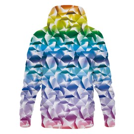 YAJOOEY Hoodies for Men Women Graphic Printed Cool Hooded Sweatshirts for Youth, Small