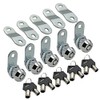 5 Packs Puyueo Tubular Cam Lock Keyed Alike Cabinet Lock
