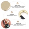Gatuida 2pcs Multifunctional Compass Carabiner Graduated Zinc Alloy Keychain for