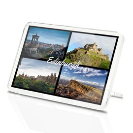 Classic Rectangle Magnet with Stand - Edinburgh Scotland UK Travel - Fridge Locker Office Whiteboard Toolbox #63085