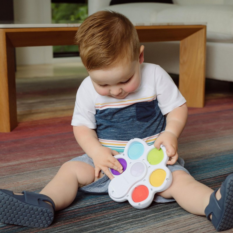 Chuckle & Roar Pop It! and Learn Educational Electronic Popping