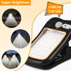 Clip on Solar Lights Outdoor with Motion Sensor, Solar Fence