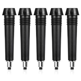 5 Pack Trekking Pole Tips Replacement Universal Hiking Stick Tips Walking Sticks Tip Protectors Carbide Poles Tip for Outdoor Climbing Snow Mud