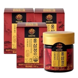 Cheonjian 동원천지인 홍삼정 예작 100g x 3개 Dongwon Cheonjain Red Ginseng Extract Yejak 100g x 3 packs