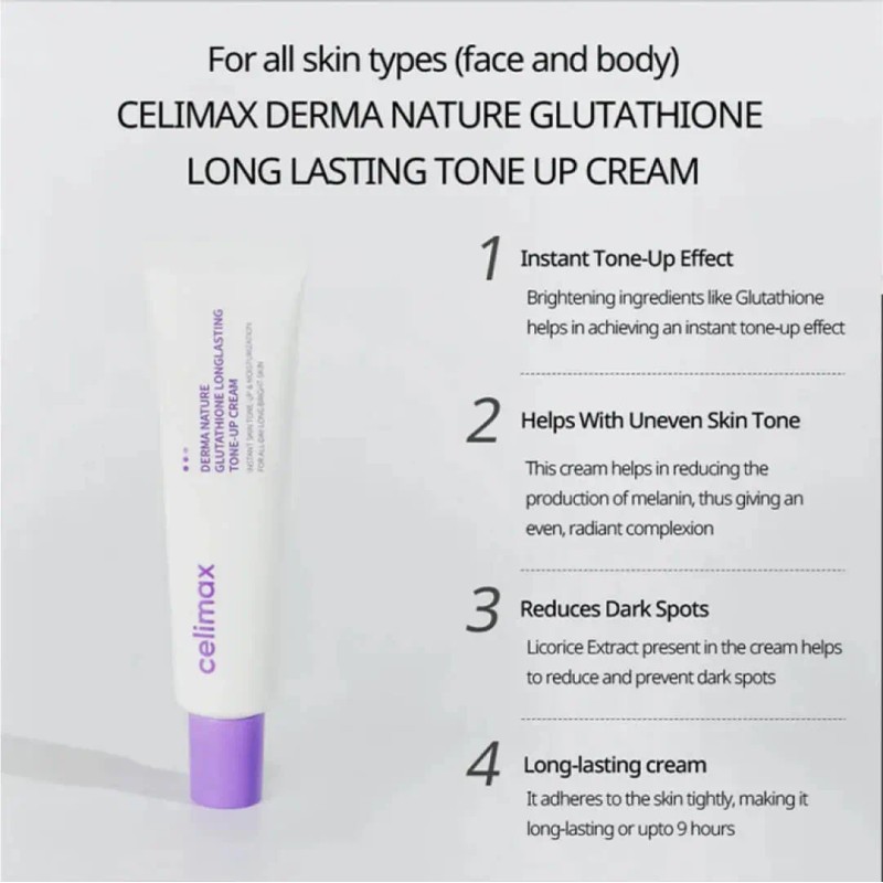 Kit Celimax Derma Nature Cleansing Oil + Tone-up Cream