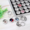 Nail Art Storage Box Nail Power Rhinestones Decorations Holder Manicure