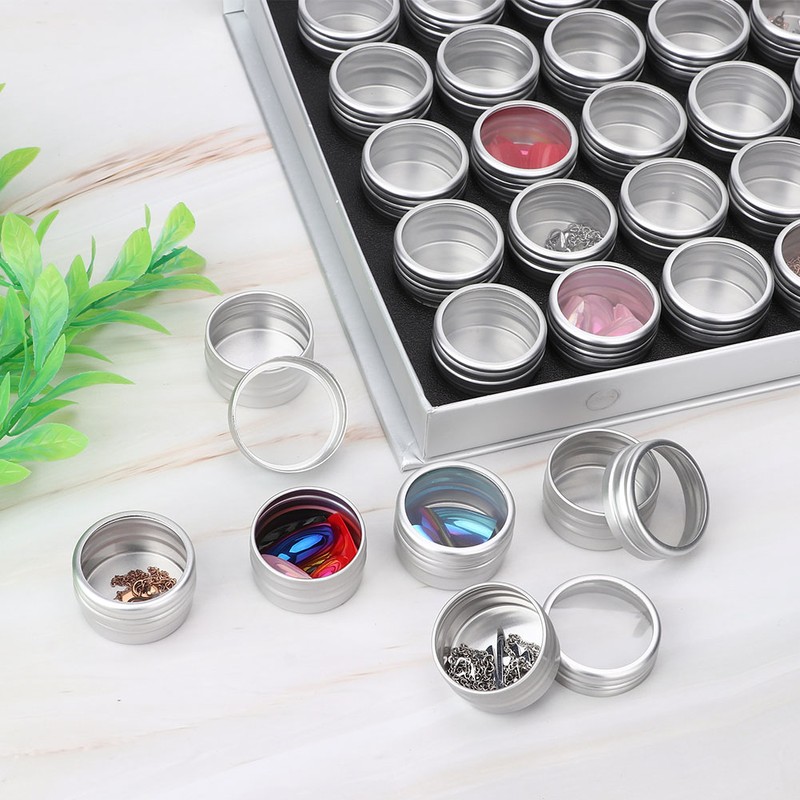 Nail Art Storage Box Nail Power Rhinestones Decorations Holder Manicure
