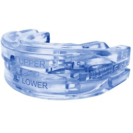 Snore Splint, Adjustable Bite Splint Against Snoring and Crunching - Anti Snoring Snoring Stopper - Anti-Snoring Mouth Guard - Improves Sleep Quality (Matte Blue Medium)